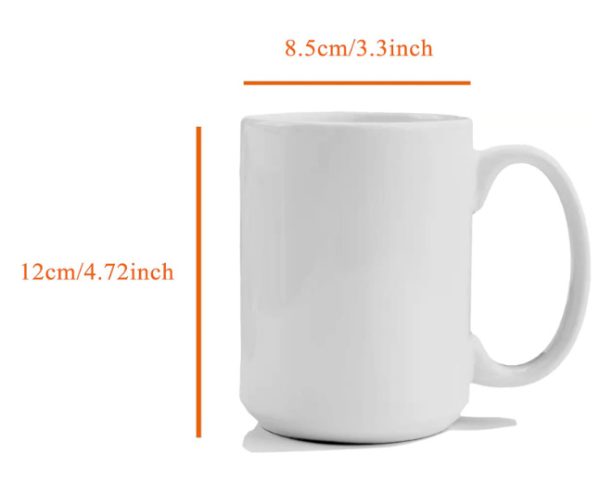 Photo portrait (Custom Image and Text) | Mug004 - Image 2