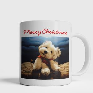 Cute dog  (custom image and text) - 15oz Mug | Mug002